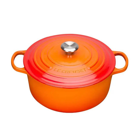 Le Creuset Enë gatimi prej gize e rrumbullakët Volcanic 28 cm / 6.7 L