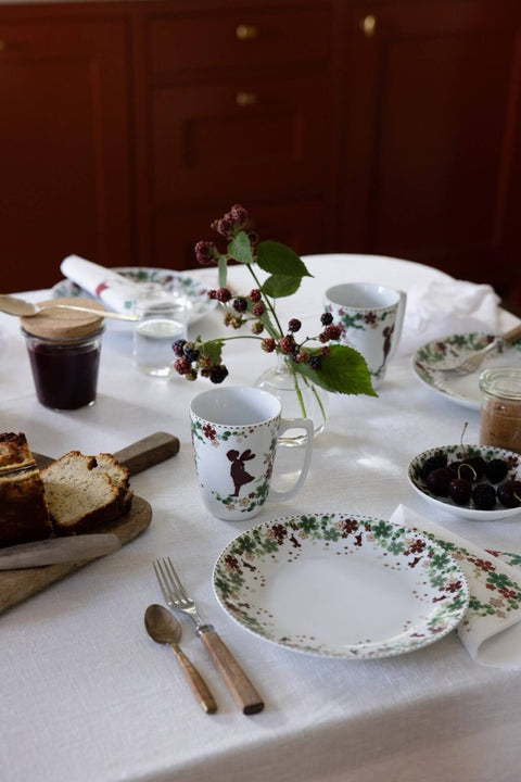 Wik & Walsøe Alveblomst Plate 21 cm