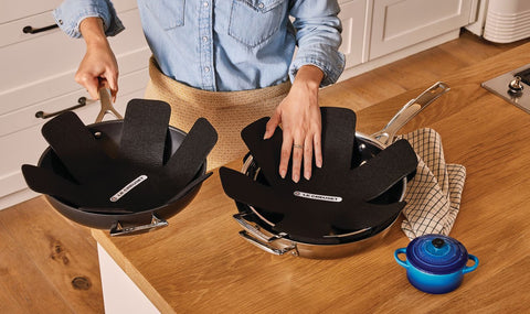 Set me 3 mbrojtëse për tigan Le Creuset