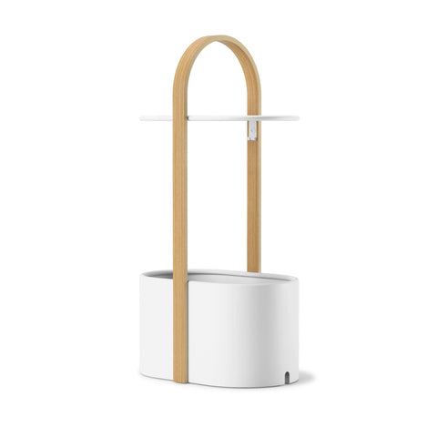 Umbra Bellwood Storage Table White-Natural