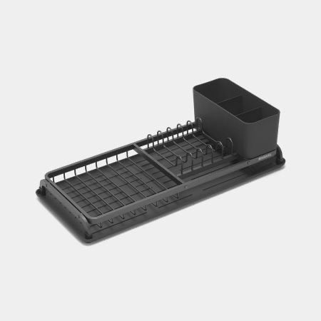 Brabantia SinkSide Compact Dish Drying Rack – Dark Grey