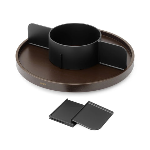 Umbra Bellwood Lazy Susan Black-Walnut