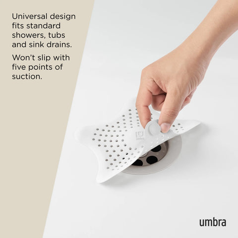 Umbra Starfish Hair Catcher White