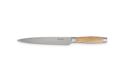 Thikë prerëse Le Creuset me dorezë prej druri ulliri 20 cm