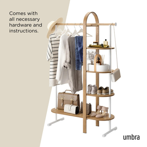 Umbra Bellwood Garment Rack White-Natural