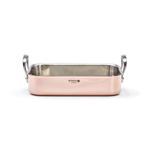 Tavë pjekjeje bakri De Buyer INOCUIVRE 41 × 27 × 8 cm