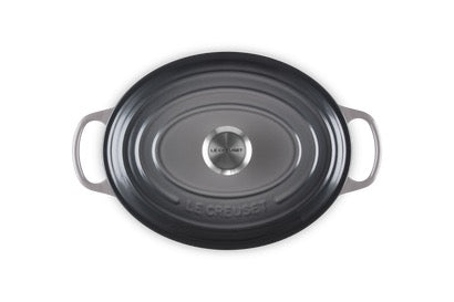 Le Creuset Cast Iron Oval Casserole Flint 29cm / 4.7L