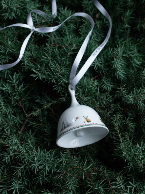 Wik & Walsøe Julemorgen Gledelig Jul Christmas Bell