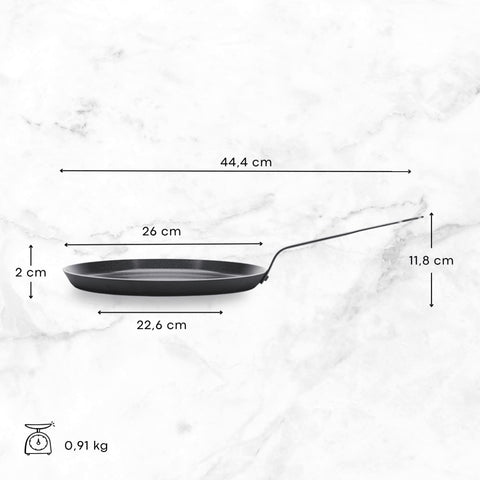 Tigan De Buyer CERANOA prej qeramike me shtresë jo ngjitëse, Ø26 cm