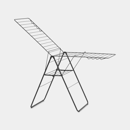 Brabantia HangOn Drying Rack 25 Metres – Matt Black