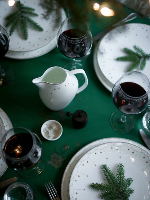 Wik & Walsøe Julemorgen Garlands Napkin, 40×40 cm