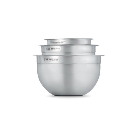 Enë Përzierjeje Le Creuset prej Çeliku Inoks 1.5, 2.8, 4.8 L