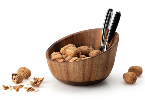 Contienta Nut Bowl with Quality Nutcracker