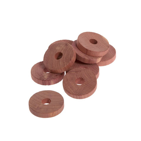 Iris Hantverk Red Cedarwood Rings – Natural Closet Freshener