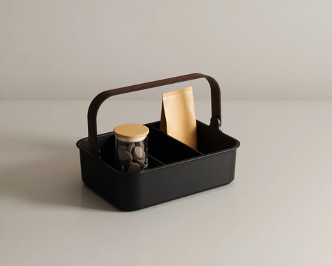 Umbra Bellwood Storage Bin Black-Walnut / Large