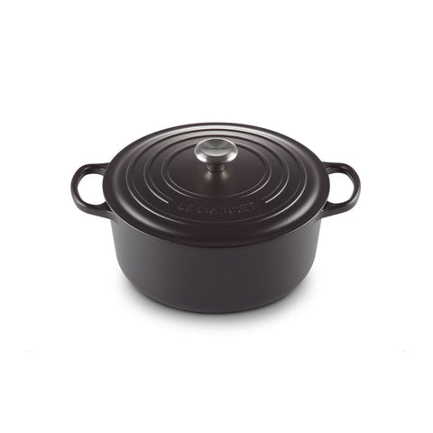 Le Creuset Cast Iron Casserole Black 20 cm, 2.4 L