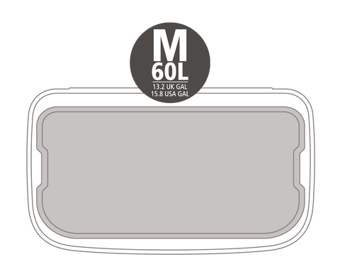 Brabantia Bo Pedal Bin, 60 L - Matt Black