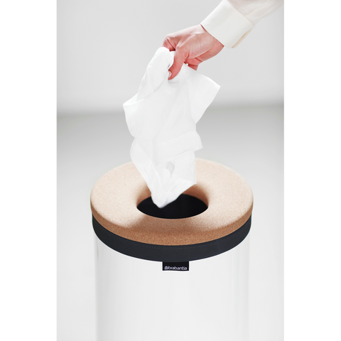 Kosh rrobash Brabantia 60 litra – i bardhë
