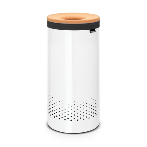 Kosh rrobash Brabantia 60 litra – i bardhë