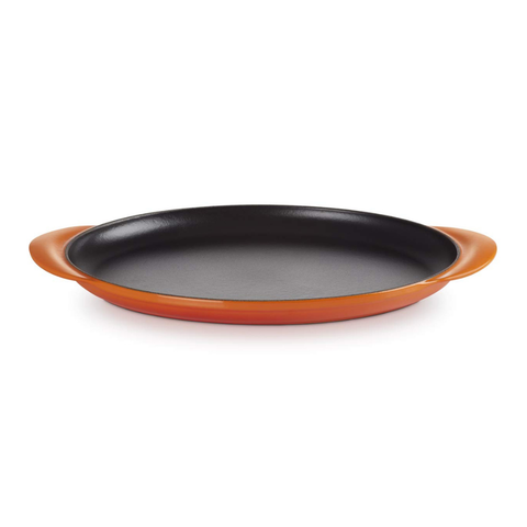 Le Creuset Hekur i Hekurt Oval për Zgarë Vullkanike 31 cm