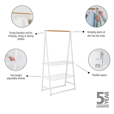 Brabantia Linn Clothes Rack Large – White