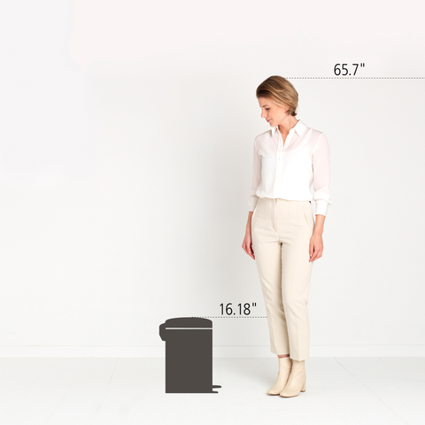 Brabantia NewIcon Pedal Bin 12 Litre – White