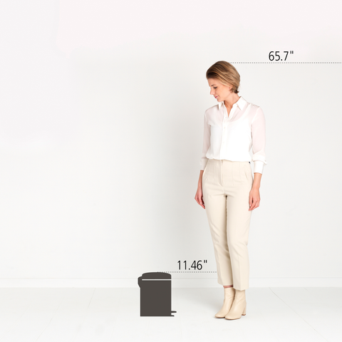 Brabantia NewIcon Pedal Bin 5 Litre – Matt Black