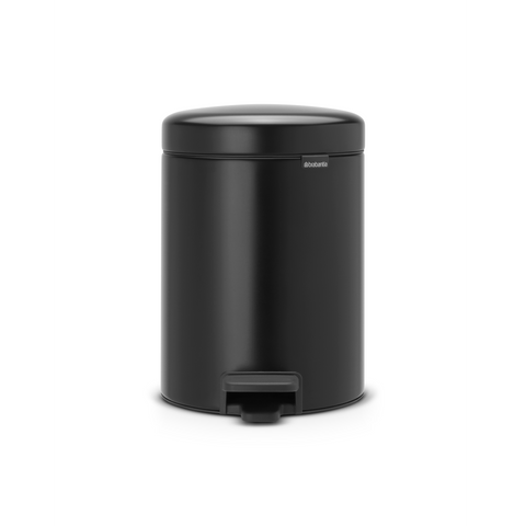 Brabantia NewIcon Pedal Bin 5 Litre – Matt Black