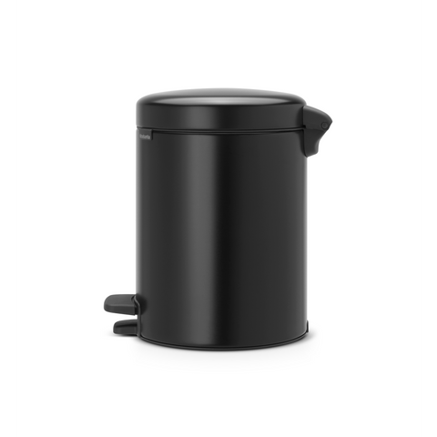 Brabantia NewIcon Pedal Bin 5 Litre – Matt Black
