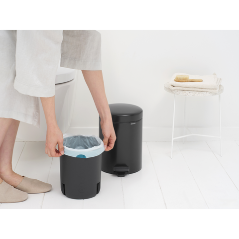 Brabantia NewIcon Pedal Bin 5 Litre – Matt Black