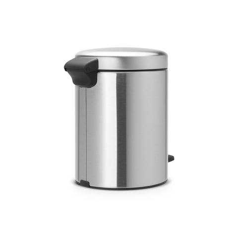 Brabantia NewIcon Pedal Bin 5 Litre – Matt Steel Fingerprint Proof