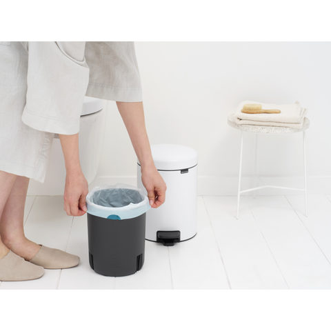 Brabantia NewIcon Pedal Bin 5 Litre – White