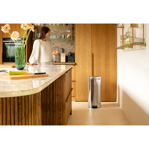 Kosh Pedal Brabantia NewIcon 30L - Çelik i Shkëlqyeshëm