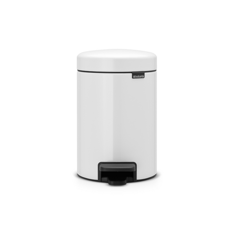 brabantia 3 litre pedal bin Brabantia NewIcon Pedal Bin 3 Litre – White – Shtëpi e Kuruar