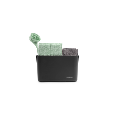 Brabantia SinkSide Cleaning Set, 8 Pieces - Dark Grey