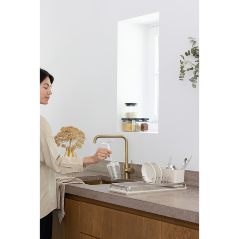 Brabantia SinkSide Compact Dish Drying Rack - Soft Beige