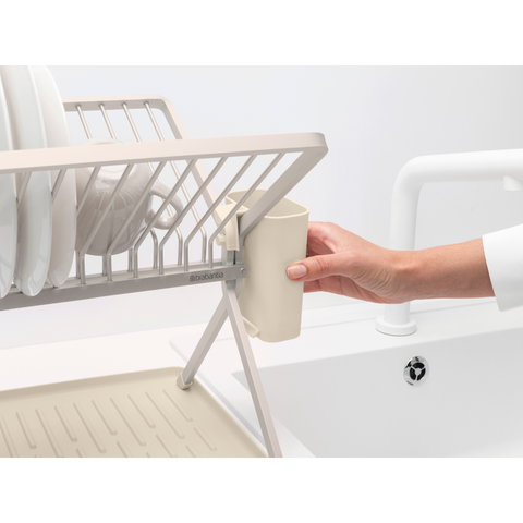 Brabantia SinkSide Katashtesë Paloshes për Enë, E Vogël - Bezhë e Zvllastër