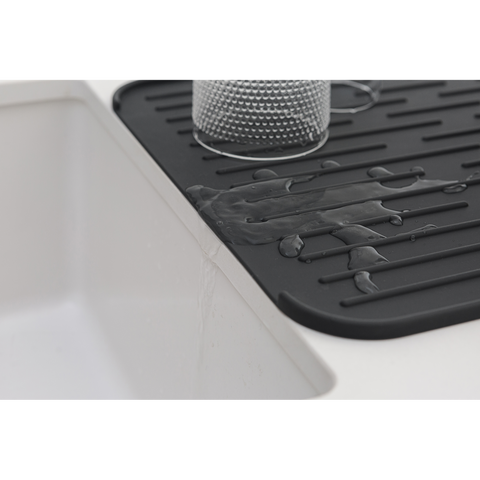 Brabantia SinkSide Silicone Dish Drying Mat - Dark Grey