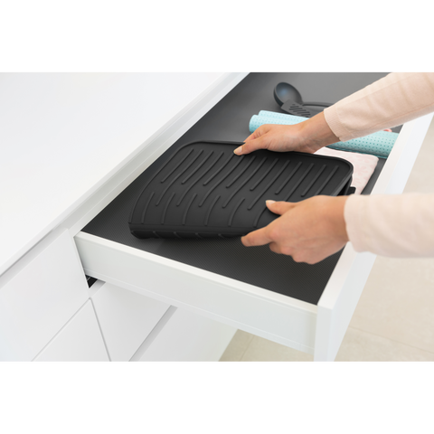 Brabantia SinkSide Silicone Dish Drying Mat - Dark Grey