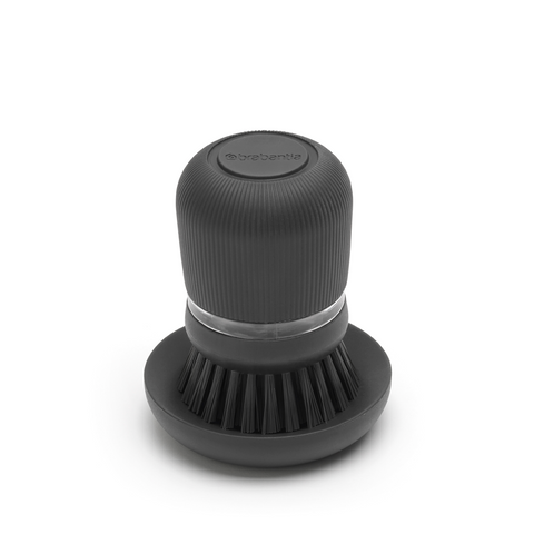 Brabantia Soap Dispensing Dish Brush Dark Grey