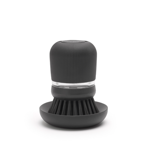 Brabantia Soap Dispensing Dish Brush Dark Grey
