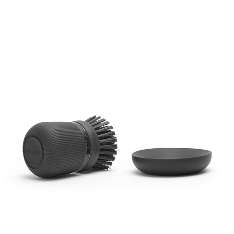 Brabantia Soap Dispensing Dish Brush Dark Grey