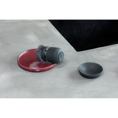 Brabantia Soap Dispensing Dish Brush Dark Grey