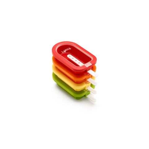 Lékué Stackable Ice Lolly Moulds Set, 4 Pieces