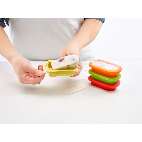 Lékué Stackable Ice Lolly Moulds Set, 4 Pieces