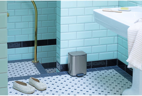 Kosh për plehrash Brabantia Bo Touch 36 litra – Çelik mat, rezistent ndaj gjurmëve të gishtërinjve