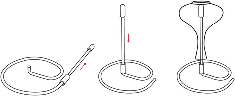 L’Atelier du Vin - Decanter dryer rack ON/OFF