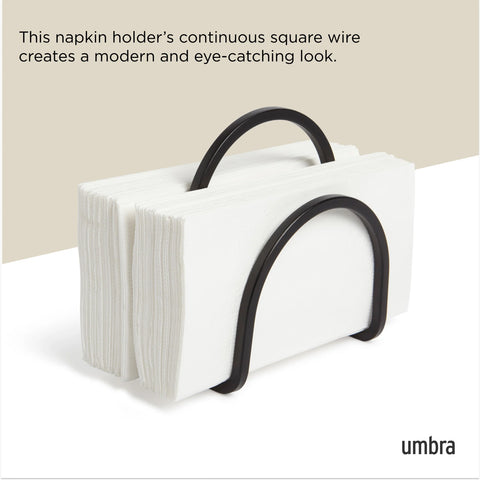 Umbra Squire Napkin Holder - Black