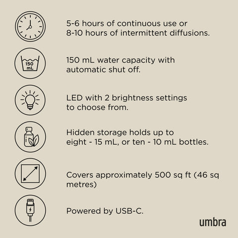 Umbra Casita Diffuser - Sand