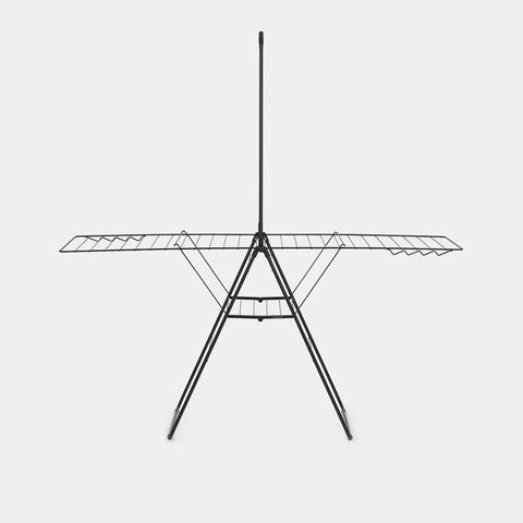 Brabantia HangOn Drying Rack 25 Metres with Rod – Matt Black